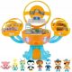  OCTONAUTS SET 8 pcs. FIGURINES BASE TOY