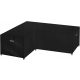  L-shaped garden furniture cover -RESISTANT 600D- 286X222X82