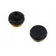  Vent plus manual plug 1/2 set matt black