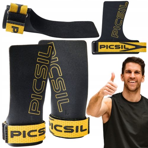  Picsil Golden Eagle Grips Gym Skins Size G+