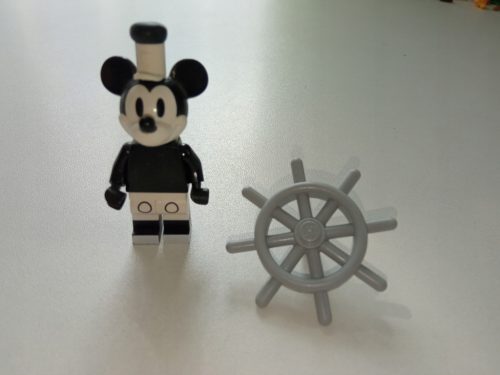  lego disney minifigure - mickey mouse vintage dis024