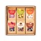  Gift set ALMONDS x3 CHERRIES HAZELNUTS BANANAS CARTON