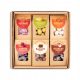  Gift set ALMONDS x3 CHERRIES HAZELNUTS BANANAS CARTON