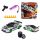  REMOTE CONTROLLED CAR + RC CONES FOR DRIFT 1:24 WHITE GTR
