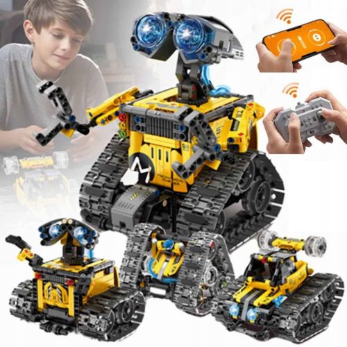  CONSTRUCTION BLOCKS APP PROGRAMMABLE ROBOT REMOTE CONTROLLED STEM