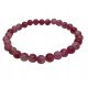  PINK TOURMALINE STONE BRACELET 0.6 cm