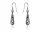  HANGING EARRINGS ORIENTAL PATTERN OPENWORK DROPS TEARFLOWERS k3113