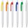  PLASTIC PENS with colorful print, logo, company advertising, 100 pcs.