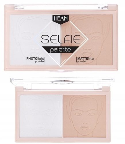  Hean, Selfie Palette Photo Light Matte Filter, Makeup Fixer Palette