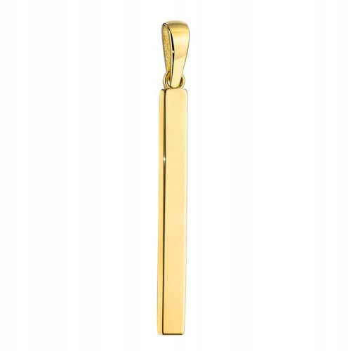  GOLD PENDANT PENDANT pr. 585 Stick Rod Beam 14k