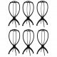  WIG STAND WIGS MANNEQUIN FOLDABLE PORTABLE WIG STAND 6pcs