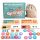  Wooden Montessori Math Set Learning Numbers 0-10