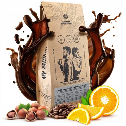  Arabica Coffee Broastery Amico dall'Italia Espresso beans 1000 g