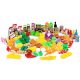  Plastic vegetables fruits toys kitchen 120 pcs