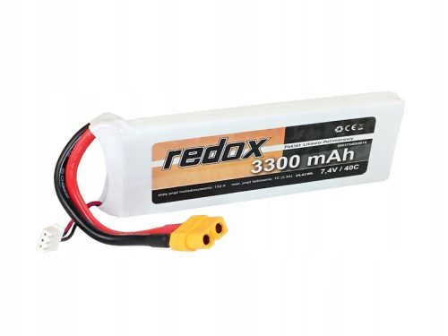  Redox 3300 mAh 7.4V 40C XT-60 - LiPo pack