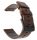  NEW THICK BROWN LEATHER STRAP 22MM + TELESCOPES