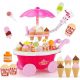  SHOP CART ICE CREAM PARTY CONFECTIONERY SOUND LED 39 ELEMENTS FOR CHILDREN