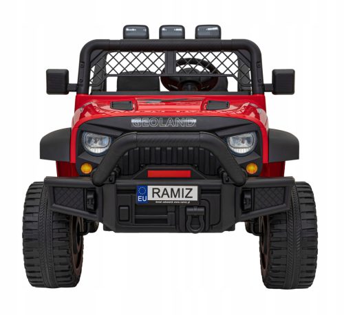  Geoland Power Off-road Car for 2 Children Red + Remote Control + 2x200W Engines