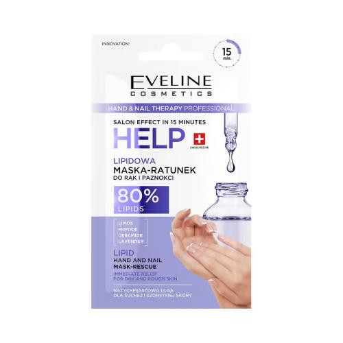  EVELINE Hand&Nail Therapy Help Lipid mask-rescue for hands and nails 7ml