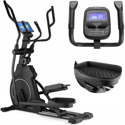  ORBI-TREK MAGNETIC ELLIPTICAL TRAINER TOUCHSCREEN SENSORS XCF8000 GYMTEK