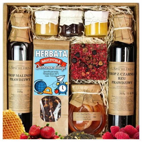  Teacher's Day Gift Set Chocolate Syrup Autumn Tea Box