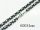  Men's royal chain surgical steel 316L black and silver colors 60cm