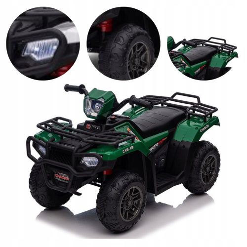  ELECTRIC QUAD FOR CHILDREN BATTERY POWERED LARGE VEHICLE 2 MOTORS LED LIGHTS