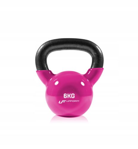  Vinyl cast iron dumbbell Kettlebell 6 kg - UpForm