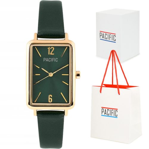 PACIFIC women's watch on a leather strap - elegant, feminine + ENGRAVING