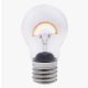  LED decorative bulb power supply USB cable decoration 12cm rainbow