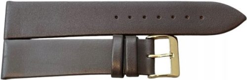  CONDOR LEATHER BELT 081R.02.20.Y1 20mm BROWN GOLD BUCKLE UNISEX