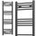  BATHROOM RADIATOR LADDER 400x1200 409W 18-RIBS BLACK SLIM 40x120cm