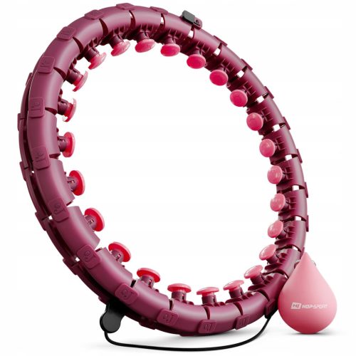  Slimming hula hoop with studs and weight adjustable smart fitness