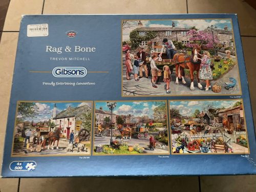  Gibsons Rag and Bone T. Mitchell Village Horse Puzzle 2000