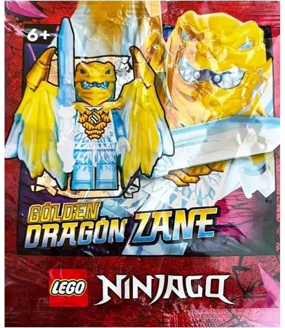  LEGO NINJAGO FIGURE GOLDEN DRAGON ZANE GOLDEN DRAGON 892293 71773 NJO770