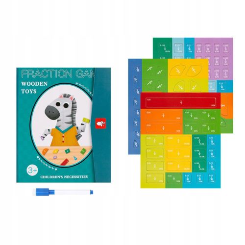  Magnetic Fraction Tiles Fraction Learning Math