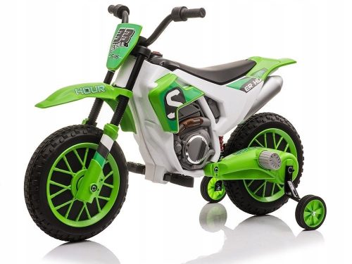  BATTERY POWERED MOTORCYCLE FOR CHILDREN 4-7 YEARS CROSS XMX616 EVA 2 GAS ENGINES IN HAND