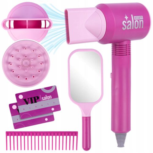  Hairdresser Set Hair Dryer for Children Hair Salon Accessories 8in1