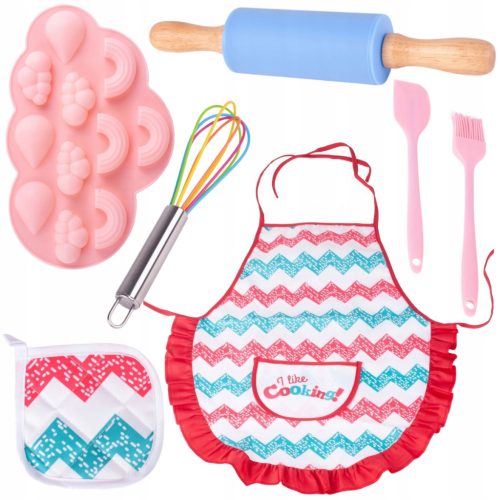 COOKING ACCESSORIES for children SILICONE 7in1