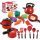  LARGE CHILDREN'S KITCHEN SET, FOOD COOKING ACCESSORIES, 18 PIECES,