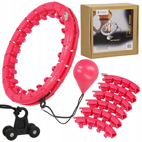  Springos hula hoop with studs 45 cm pink