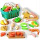 KITCHEN CUTTING SET FRUIT VEGETABLES WITH VELCRO