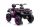  POWERFUL BATTERY QUAD FOR CHILDREN S615 4X80W 24V EVA WHEELS LEATHER LED RADIATOR