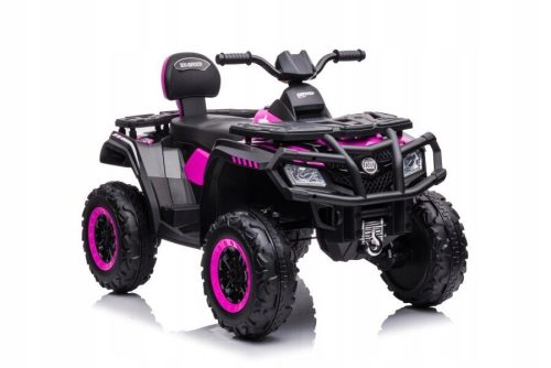  POWERFUL BATTERY QUAD FOR CHILDREN S615 4X80W 24V EVA WHEELS LEATHER LED RADIATOR
