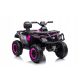  POWERFUL BATTERY QUAD FOR CHILDREN S615 4X80W 24V EVA WHEELS LEATHER LED RADIATOR