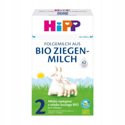  HiPP 2 Goat's milk follow-on milk Organic after 6 months 400 g