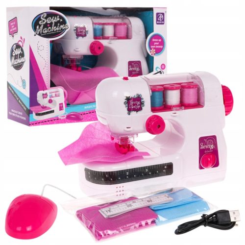  SEWING MACHINE FOR CHILDREN + ACCESSORIES FOR THE LITTLE STYLIST