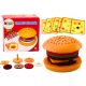  Wooden Hamburger 8 Pieces Recipe Cards 10 Pieces