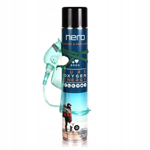  Inhalation oxygen in a can 99.5% Nero Pure Oxygen Energy