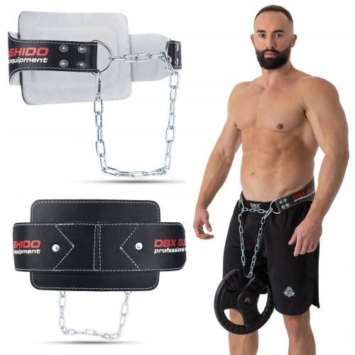  LEATHER DIP BELT FOR DIP AND PULL-UPS DBX BUSHIDO WB-1